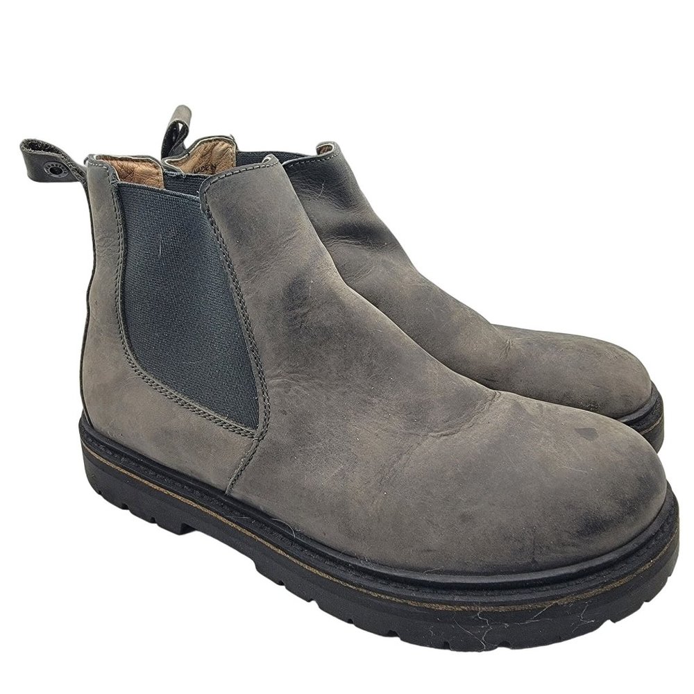 Birkenstock Stalon Womens 7.5 Chelsea Boots Gray Casual Outdoors Comfort